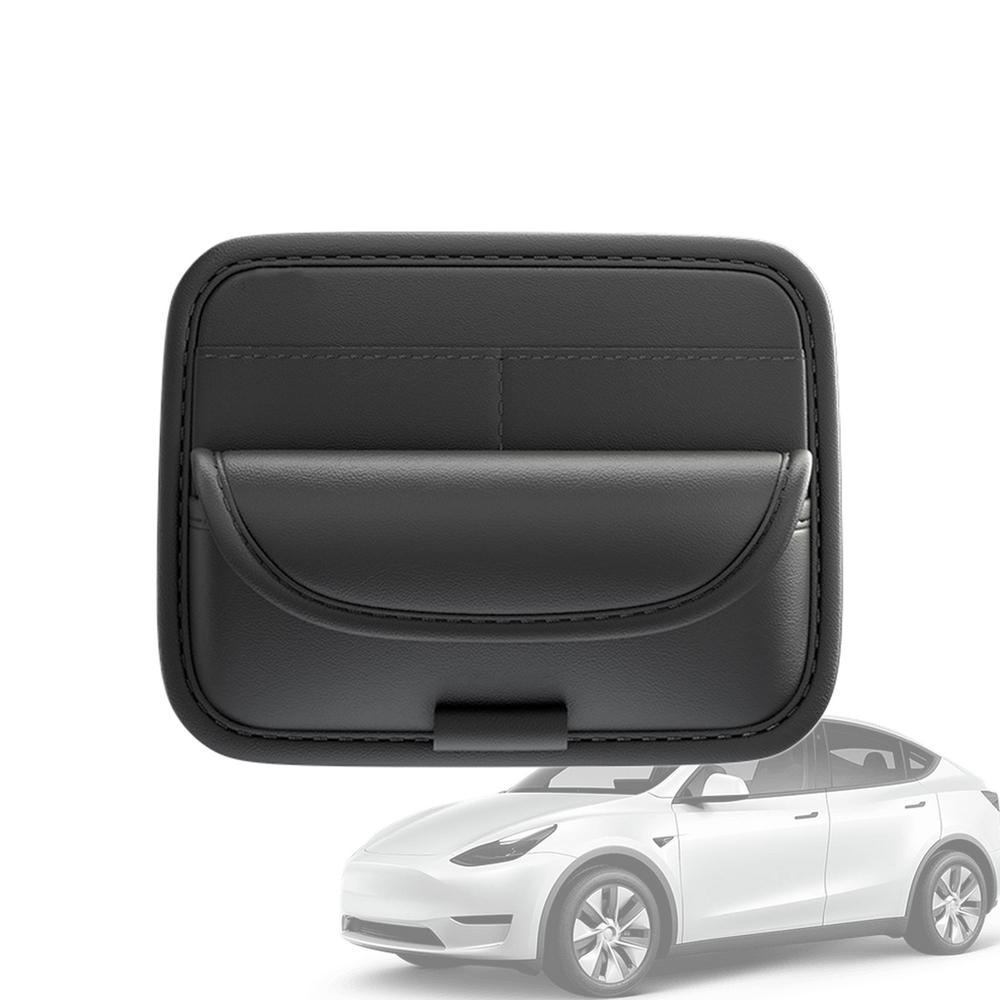 For Refer To Description Leather Sunglass Visor Clip PU Leather Sunglasses Case Visor Sunglasses Holder Protective Box