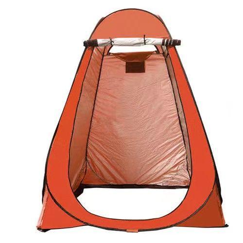 Cort pentru baie în aer liber, pliabil, îngroșat, argintiu, periaj, rezistent la lumină, portabil, pentru uz casnic, toaletă simplă, rezistentă la rece, caldă