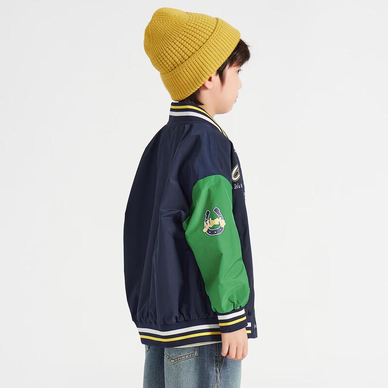 Boys' Casual Academy Style Baseball Jacket