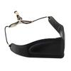 Saxophone PU Leather Neck Strap with Thick Soft Padded Adjustable Buckle Black Hook for Baritone Alto Tenor Soprano Sax