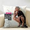 PPInk AAlecia Moore Cushion Cover Natural Linen Organic Fabric DoubleSided Printing Room Sofa Decor Pillow Case