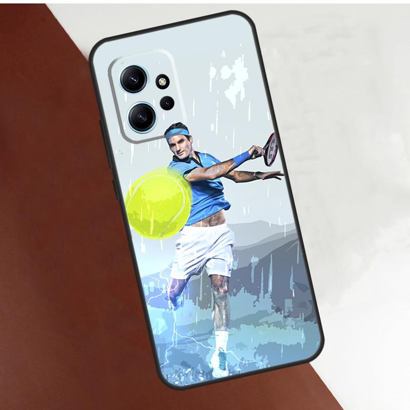 

Tennis Roger Federer RF Case For Xiaomi Redmi Note 14 10 11 12 13 15 Pro Plus Cover For Redmi 15 14C 10C 12C 13C 15C Redmi Note 11 Pro