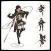 Attack on Titan Taichi Eren Mikasa Amin Keith Reiner Ani Connie Acryl-Ornamentständer Anime-Charakter Geburtstagsgeschenk Halloween