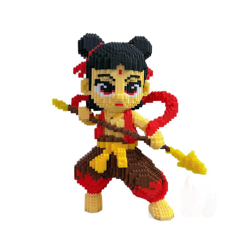 Nezha Luminous Building Blocks: Challenging Children's Educational Puzzle Toy