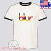 Blur Herren#039;s Ringer Schwarz Größe S3XL Unisex T-Shirt