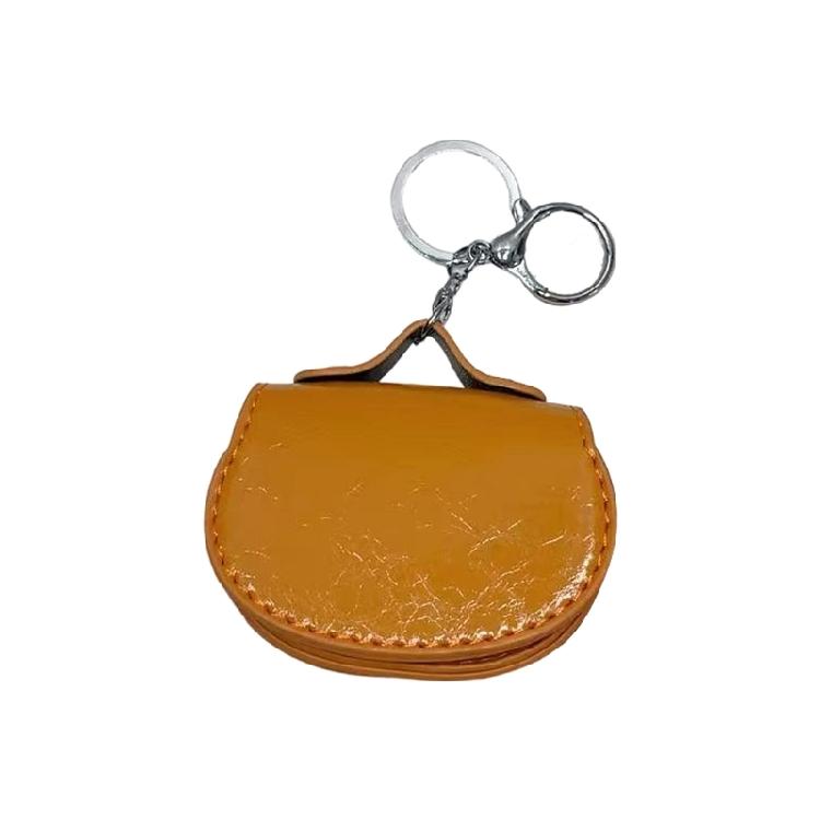 Schicke Hufeisen-Design Schlüsselanhänger-Tasche Weiche Echte Lederkonstruktion Ergonomischer Metallclip Zur Befestigung an der Tasche