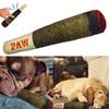 Jouet pour chien réaliste en forme de cigare vert Fabriqué en peluche de qualité supérieure Pour des animaux heureux