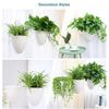 Eggshell Shape Hanging Plant Pot Water Storage Plant Container  Home Decoration