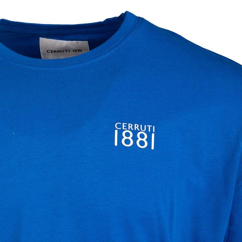 Short-sleeved Cotton T-shirt 18314 Man CERRUTI