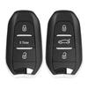 Compatible for Peugeot Citroen DS 3-Button Smart Key 433MHz 4A/46 Chip VA2/HU83 Remote