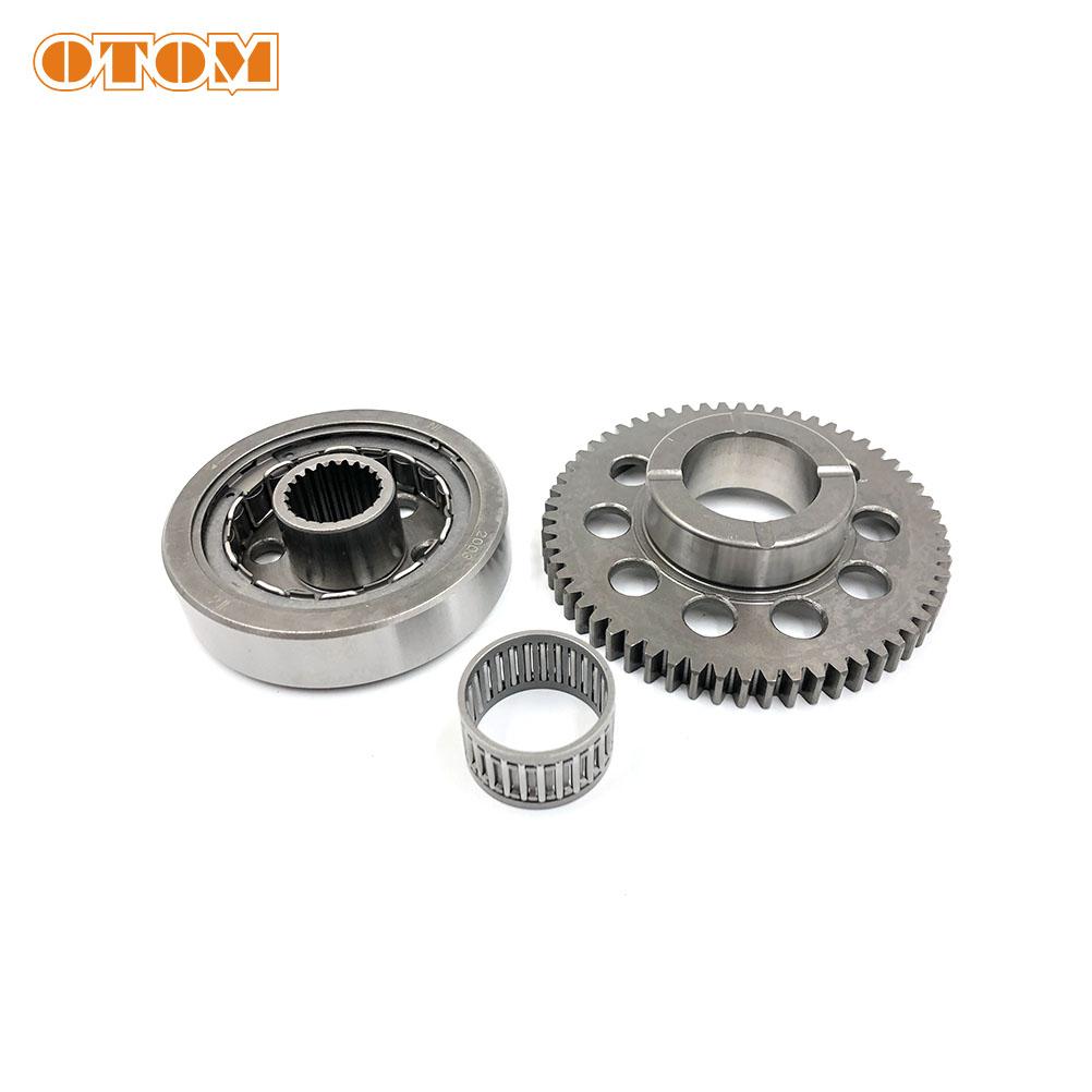 OTOM Motocross One Way Bearing Electric Start Starter Overrunning Clutch Beads Kit For ZONGSHEN NC250 NC300 BSE KAYO KEWS BEIHAI