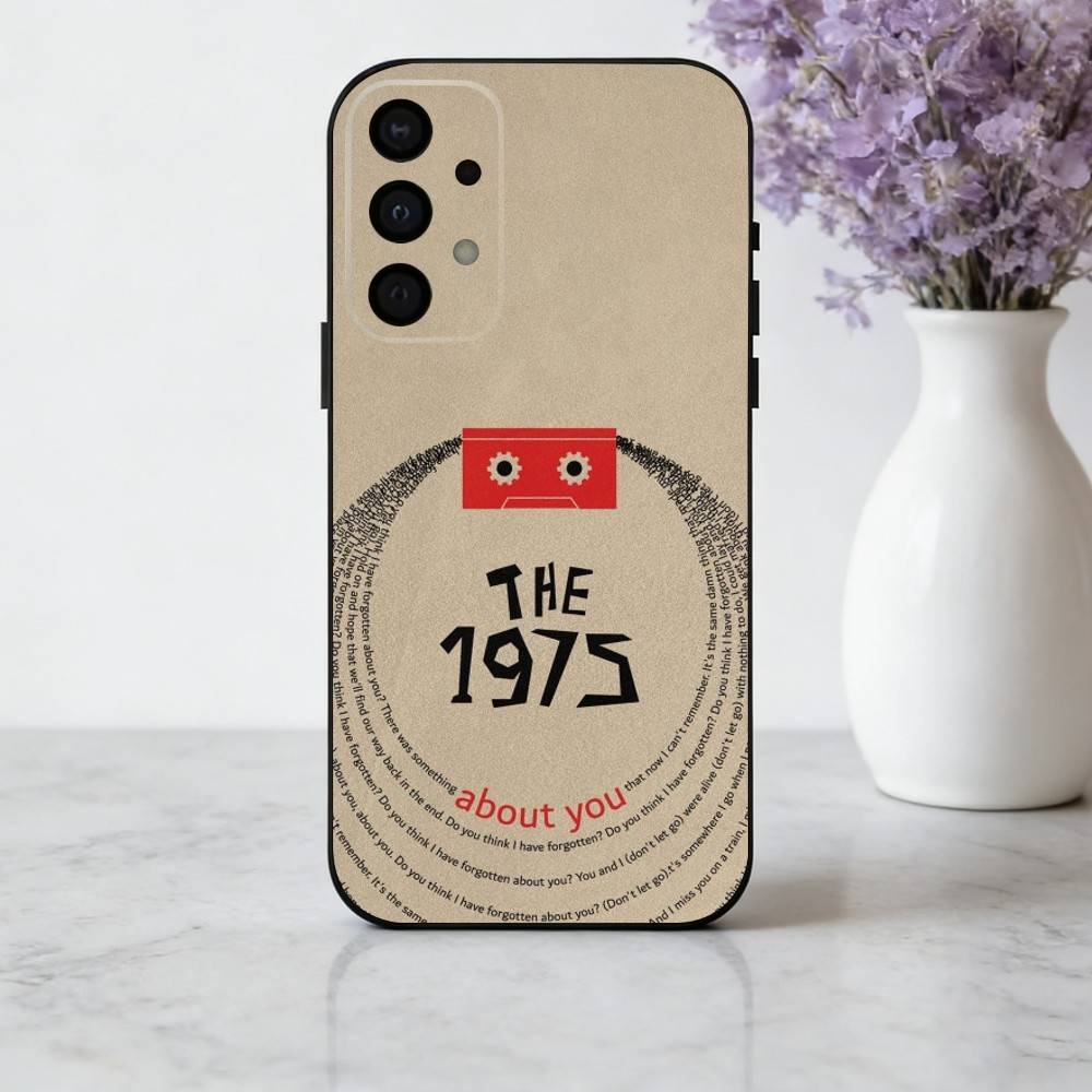 F-Fantastic T-The 1975 Band Phone Case For Samsung Galaxy A73,A72,A71,A70,A53,A52,A51,Others Soft Black Cover