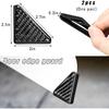 2PCS Car Side Door Edge Guards, Carbon Fiber Anti-Collision Vehicle Door Corner Protector, Self-Adhesive Auto Front Door Corner Scratch Sticker Film,
