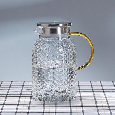 LiLang 1,4L Glas-Kühlwasserkanne