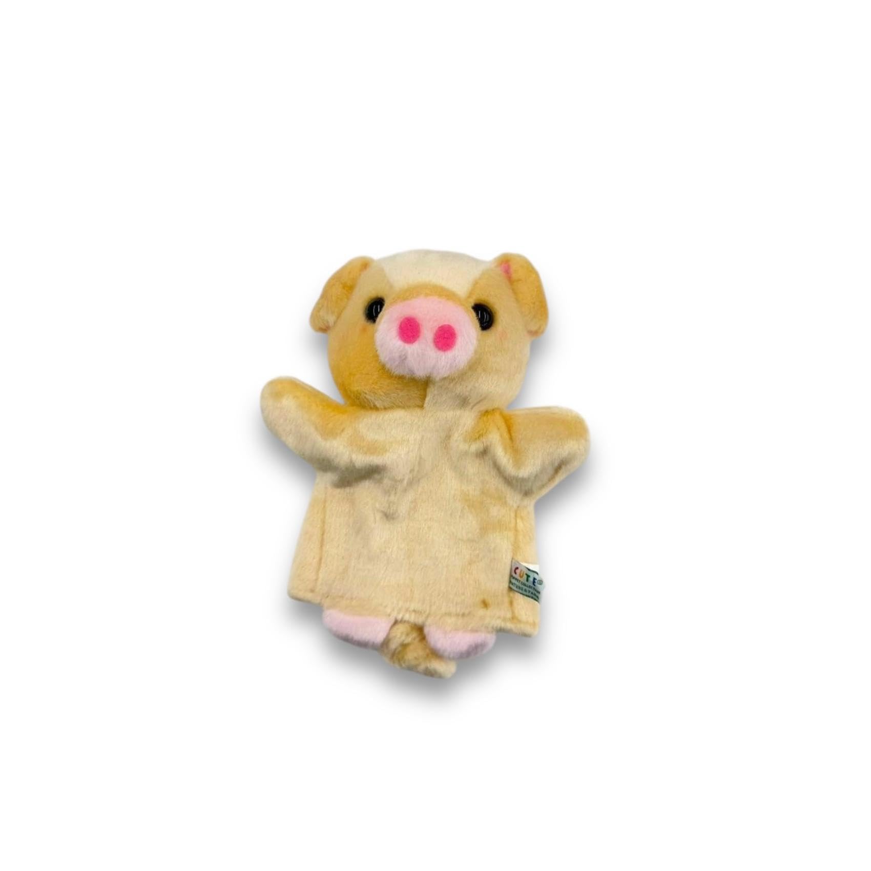 

Cute Sales Plush Hand Puppet Pig J0033
