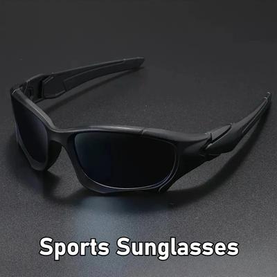 Gafas de sol deportivas de moda para hombre, nueva tendencia, neutras, para exteriores, a prueba de viento, protección UV, Uv400, para conducir, montar