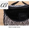 Make-up-Tasche mit Zebra-Print, wasserdicht, Nylon, für Schmuck, Digital-Make-up, Organizer für Zuhause