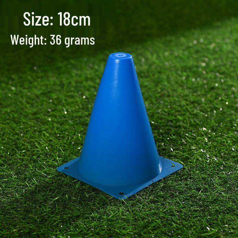 Fengyi Thickened Soccer Training Marker Cones (10-Pack) 18cm, 36g