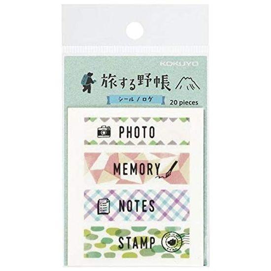 

KOKUYO Sticker Traveling Notebook Log JB-TYS10-2