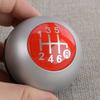 6 Speed Manual Round Ball Shape Gear Shift Knob Fit For Fiat 500 2012 2013 2014 2015 2016 2017 2018