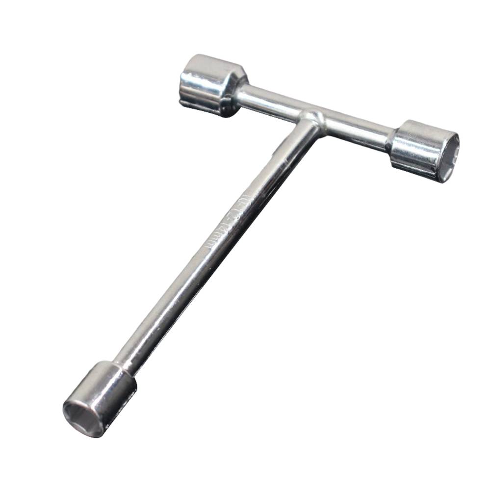 Chrome Vanadium Steel 3 Way Socket T Handle Wrench Tri-fork Tool