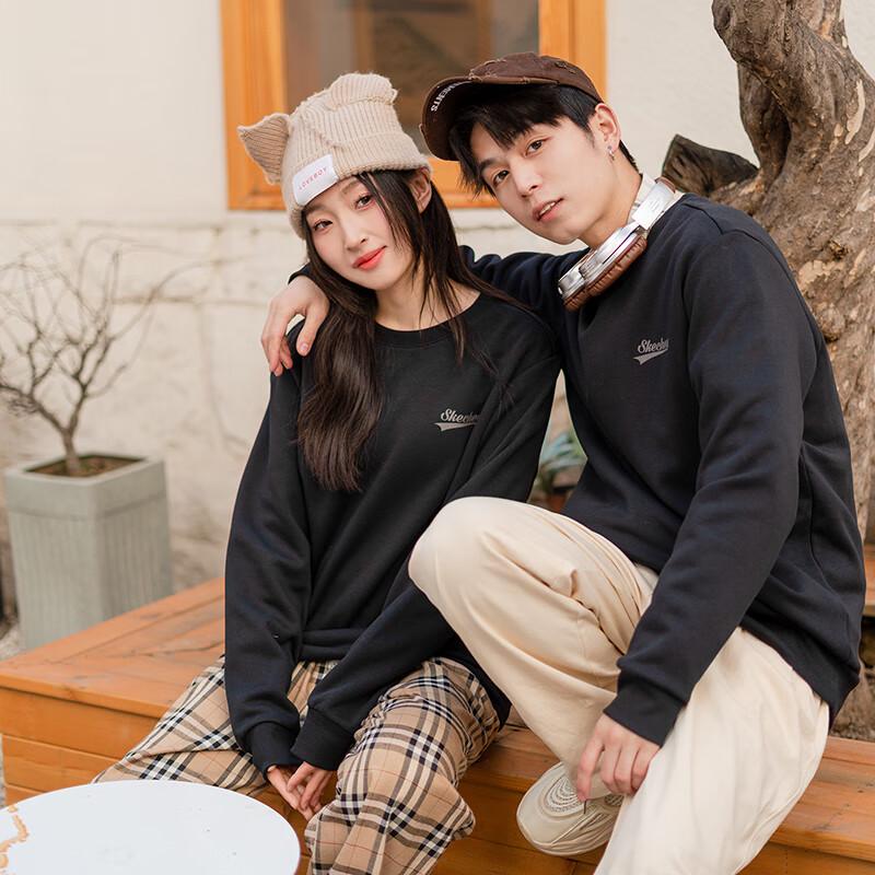 Skechers Unisex Winter Plush Crewneck Sweatshirt