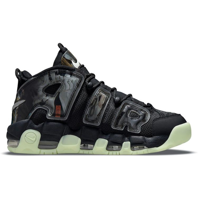 Nike Air More Uptempo Utagawa Kuniyoshi Men Sneakers Black DM6213-045