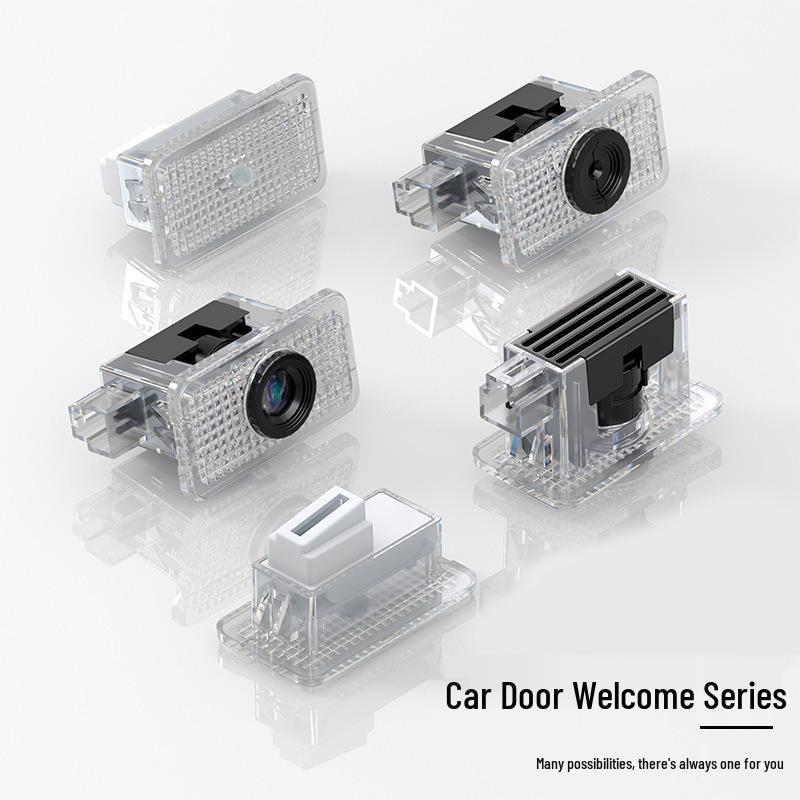 HD Welcome Door Lights for Tesla Model S, 3, Y, X