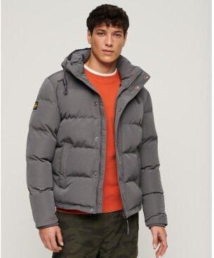 Superdry Everest Short Puffer Jacket (M5011743A) Charcoal