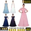 Bridgeton Regent Dress Halloween Victorian Catwalk Era Cosplay Costume Dress