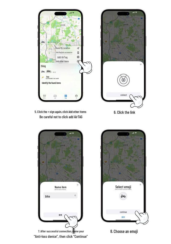 Smart Anti-Theft & Tracking Keychain for Vehicles, Kids, Elderly, and Pets