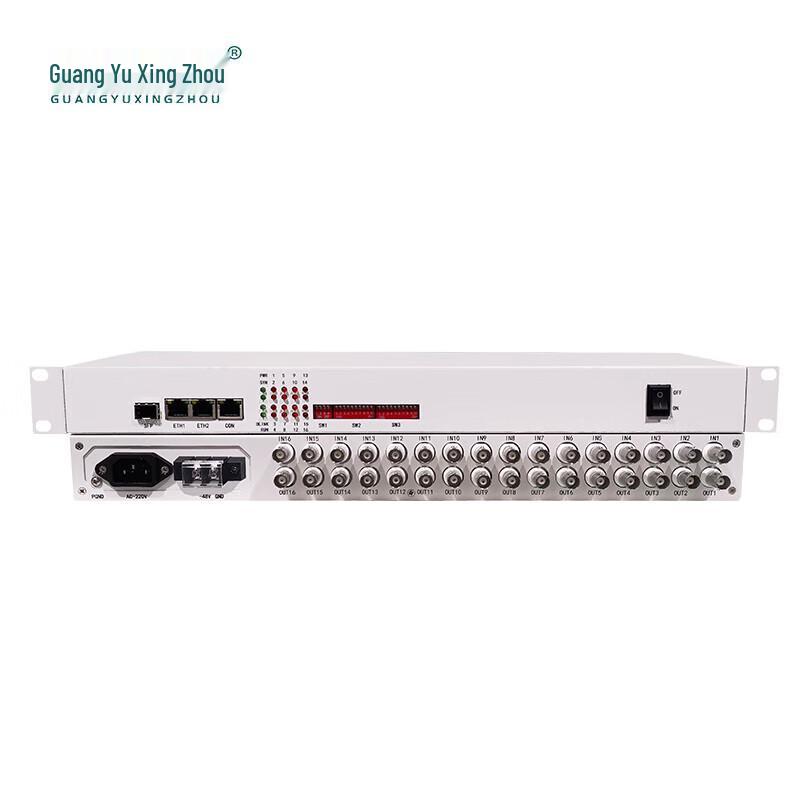 Guangyu Xingzhou 16E1 Reverse Ethernet to E1 Bridge