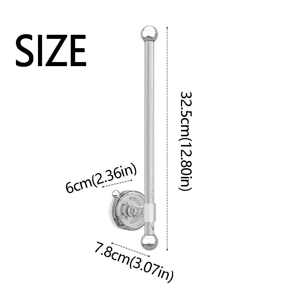 Zuignap Keukenrolhouder Wandmontage Herbruikbaar Wandmontage Rolhouder Zonder Boren Ruimtebesparend
