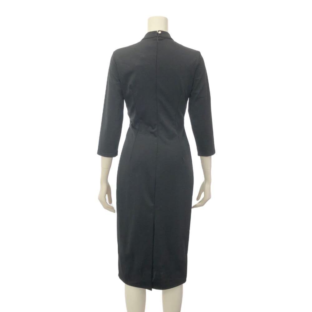 GRAXIA Cabaret Midi Perfect for Hostess Size Small Dress, Dress, High-Waisted, Hostesses, Clubs, Lounges, 3/4 Sleeves, Cutouts, Elastic, Knee-Length,