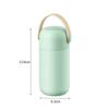 150ml Thermoses Coffee Mug with Leather Handle Vacuum Flask Portable Pocket Bottle  Gift