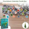Weihnachtsschildkröte Adventskalender Tag Countdown mit Acryl-Dekor