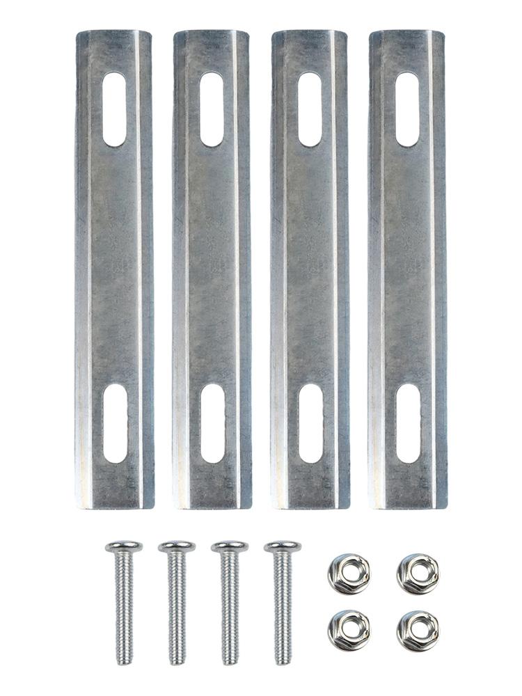 Bike Mount Accessory Rear Rack Support Bracket Made Of Reliable Steel Materials серебряный