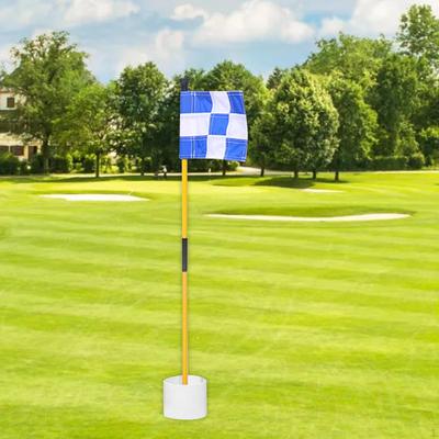 Golf Putting Green Flagge und Loch Cup Set Geschenke Fahnenmasten für Home Driving
