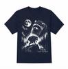 Vintage Raccoon Moon Graphic T-Shirt Funny Woodland Animal Tee