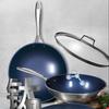 ZISIZ Multi-Functional Non-Stick Titanium Wok