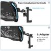 Motorcycle Helmet Mount 360° Rotating Phone Holder for GoPro Hero 12-7 Insta360 DJI AKASO SJCAM Sports Camera Accessories
