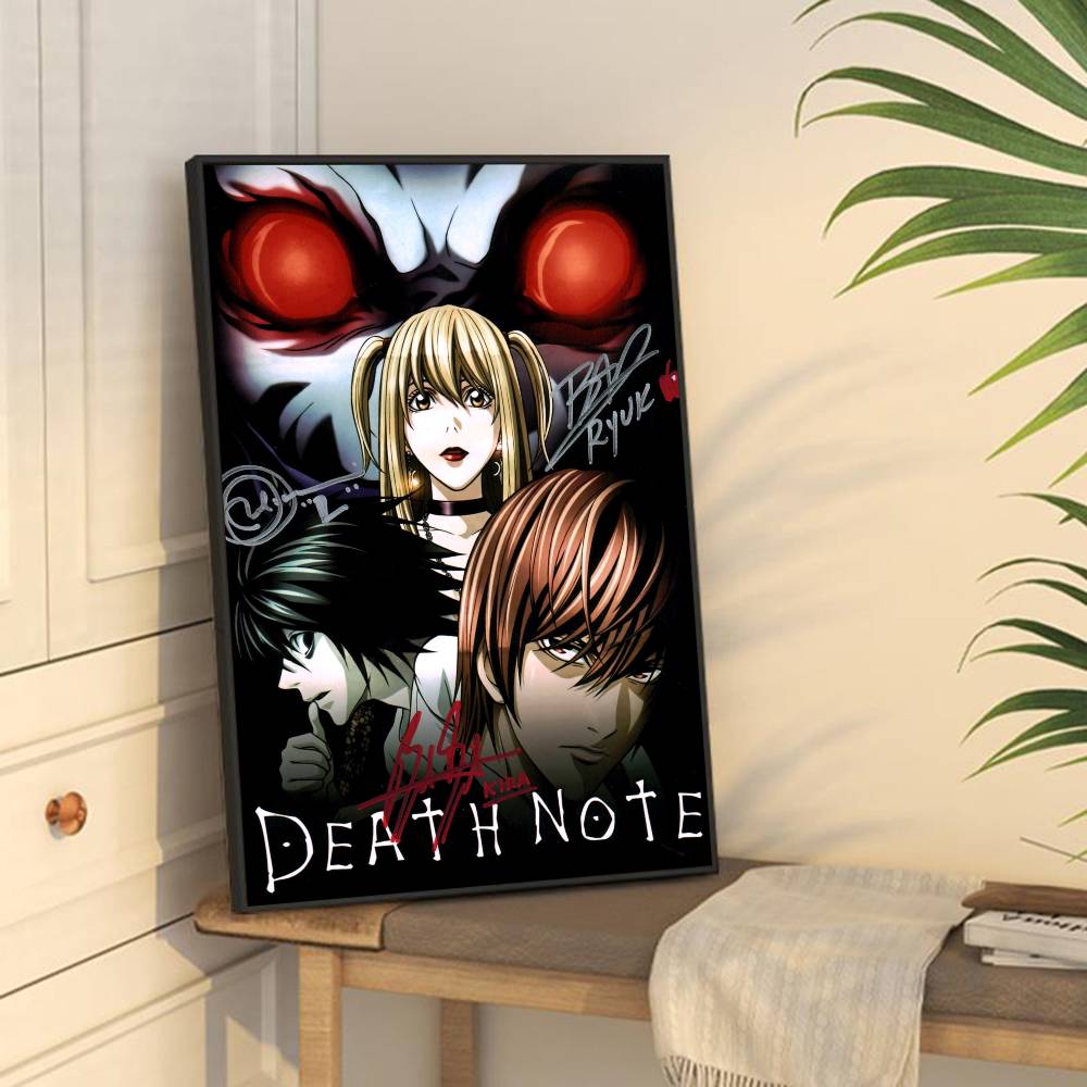Japaese Anime DEATH NOTE Anime Posters Sticky Whitepaper Sticker DIY Room Bar Cafe Kawaii Room Decor