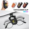 Zinc Alloy Car Sun Visor Glasses Holder Sunglasses Case Clip For F-Ferrari 308 GT4 328 GTB GTS F355 Modena F430 458ltalia 488 MQ4