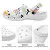 Unisex EVA Walking Clogs Art Printed Quick Dry Flexible Slip On Travel Use Beach Garden Daily Walking Leisure Sandals Beach Wear