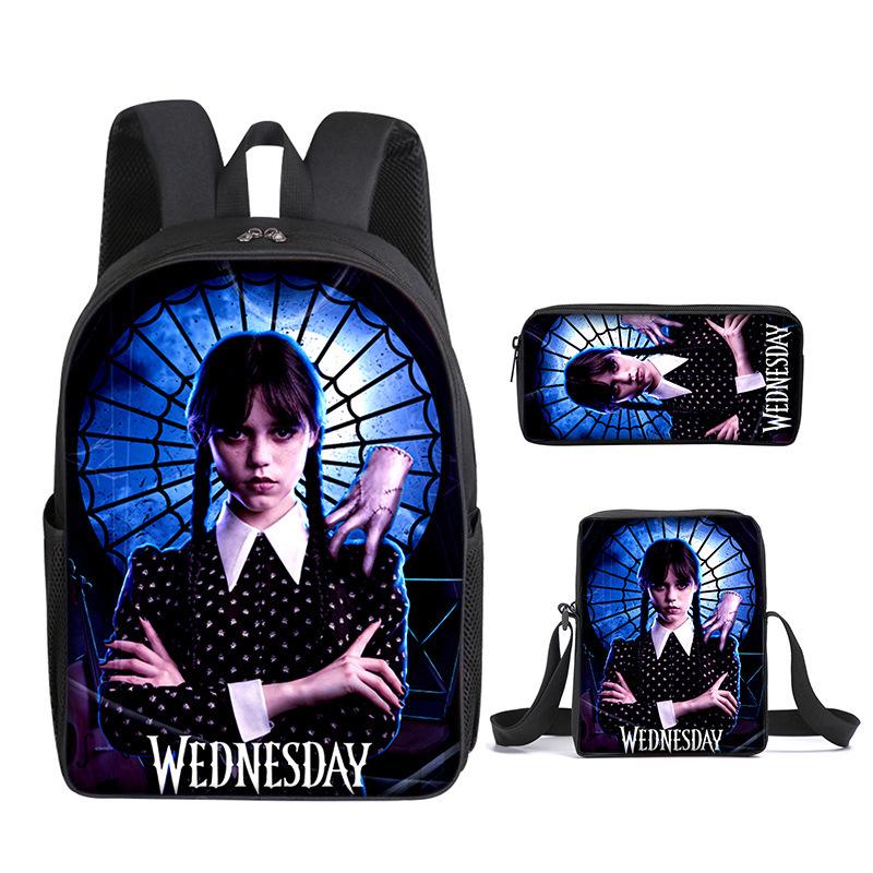 Mochila Escolar para Primaria Bolso Estuche Set de Tres Piezas
