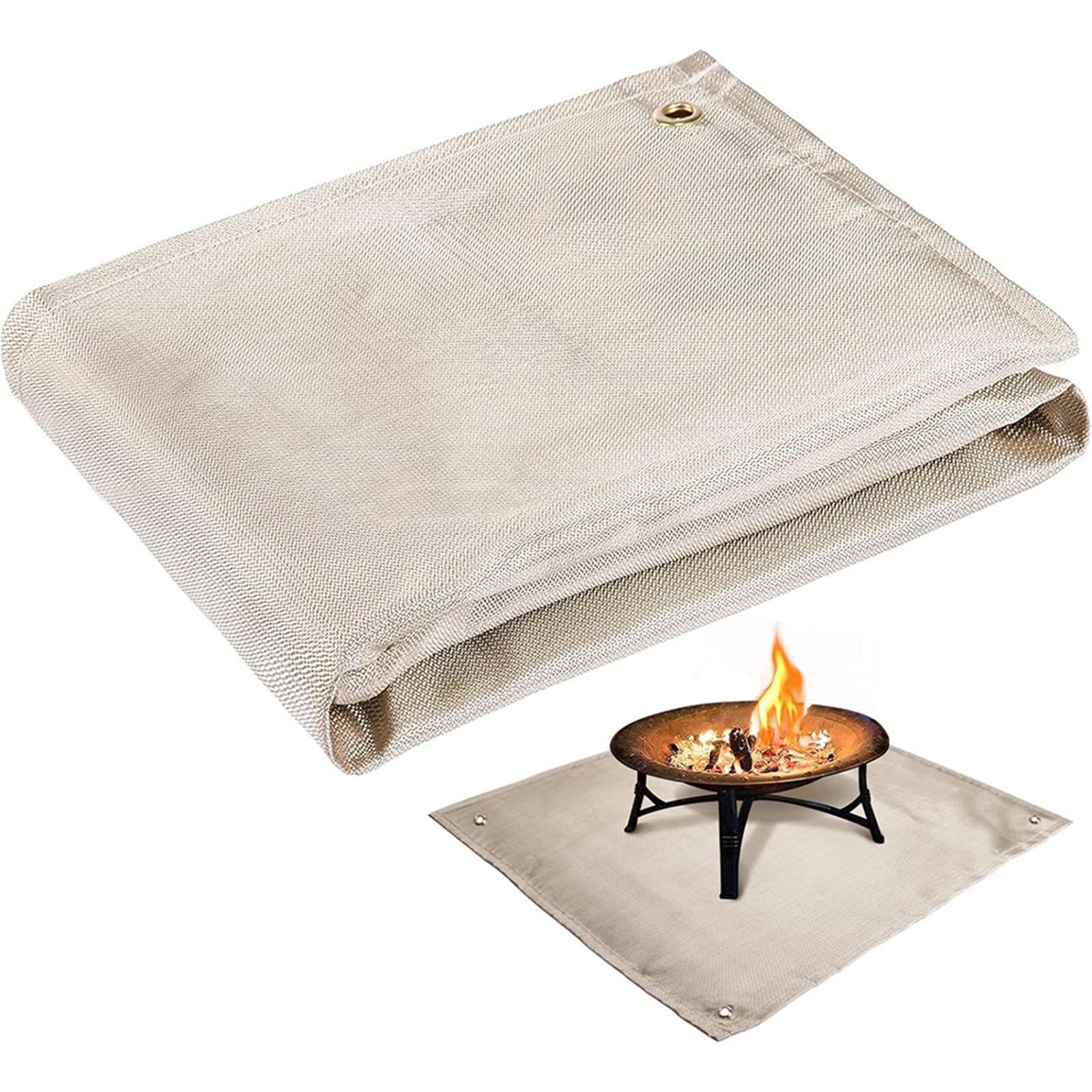 

Excellent Sewing For BBQ For Fireplace Fireproof Blanket Fibreglass Material Insulation Coating For Outdoor Camping China Mainland