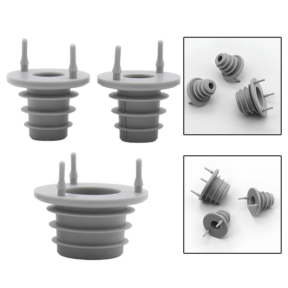3 Pieces Set Cover Accessories Sealing Sleeve Easy Installation