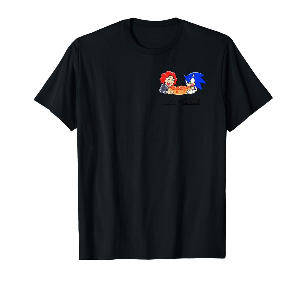 Sonic x Regekun Chili Dog Small T-shirt