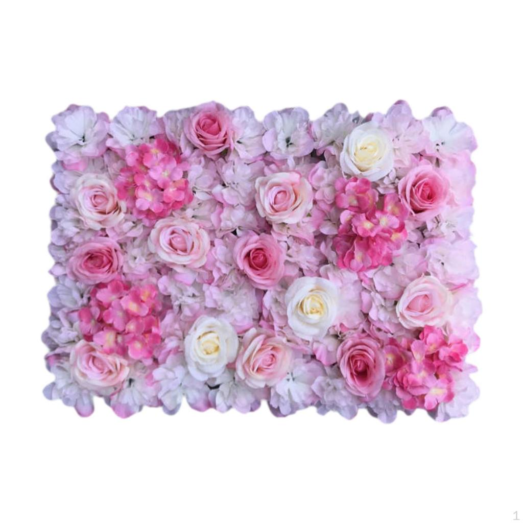Decorative Floral Wall Panel for Indoor Events