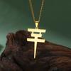 Tokio Hotel Merch Necklace Stainless Steel Band Symbol Pendant Alternative Rock Fan Collar Accessory